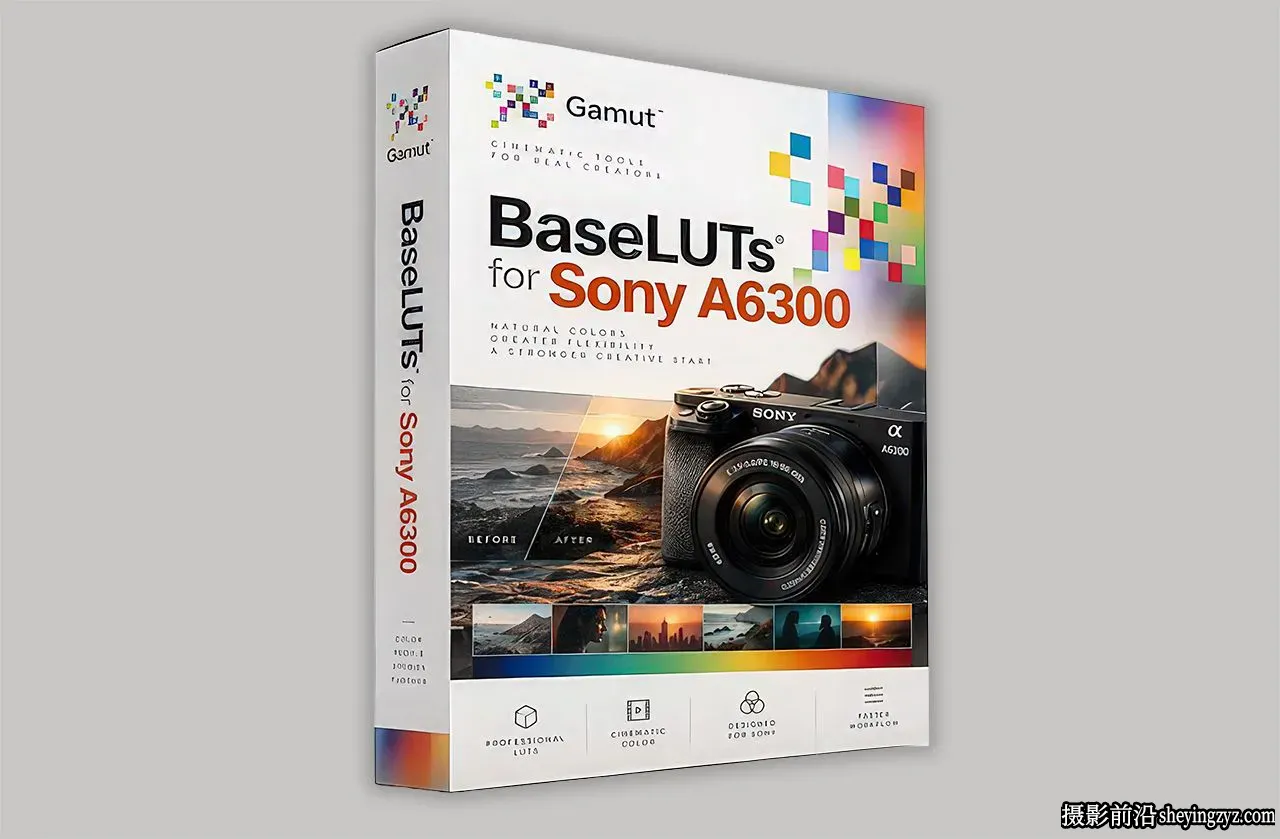 索尼A6300 Cine4转Rec709基础LUT预设 Gamut - BaseLUTs for Sony A6300