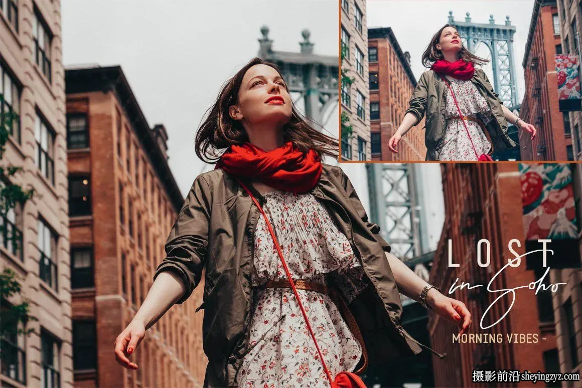 怀旧电影彩色胶片人像Lightroom预设 Lost in Soho Lightroom Presets