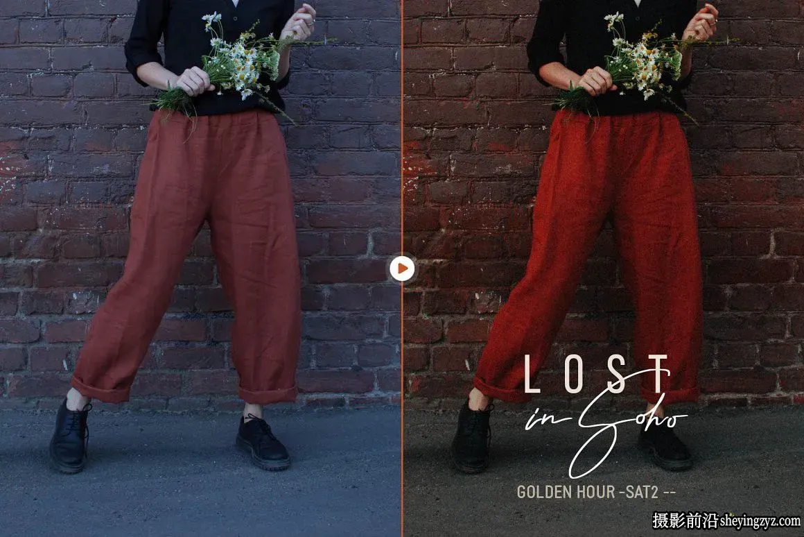 怀旧电影彩色胶片人像Lightroom预设 Lost in Soho Lightroom Presets