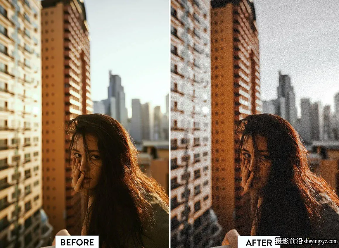 经典电影颗粒胶片人像Lightroom预设 FILM NOIR Pro Lightroom Preset