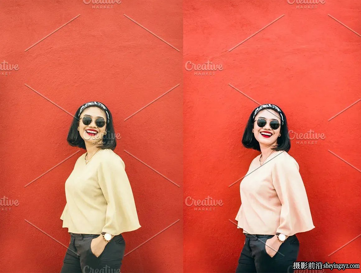时尚街拍流行色彩人像Lightroom预设 Oh!So Colorful Lightroom Presets