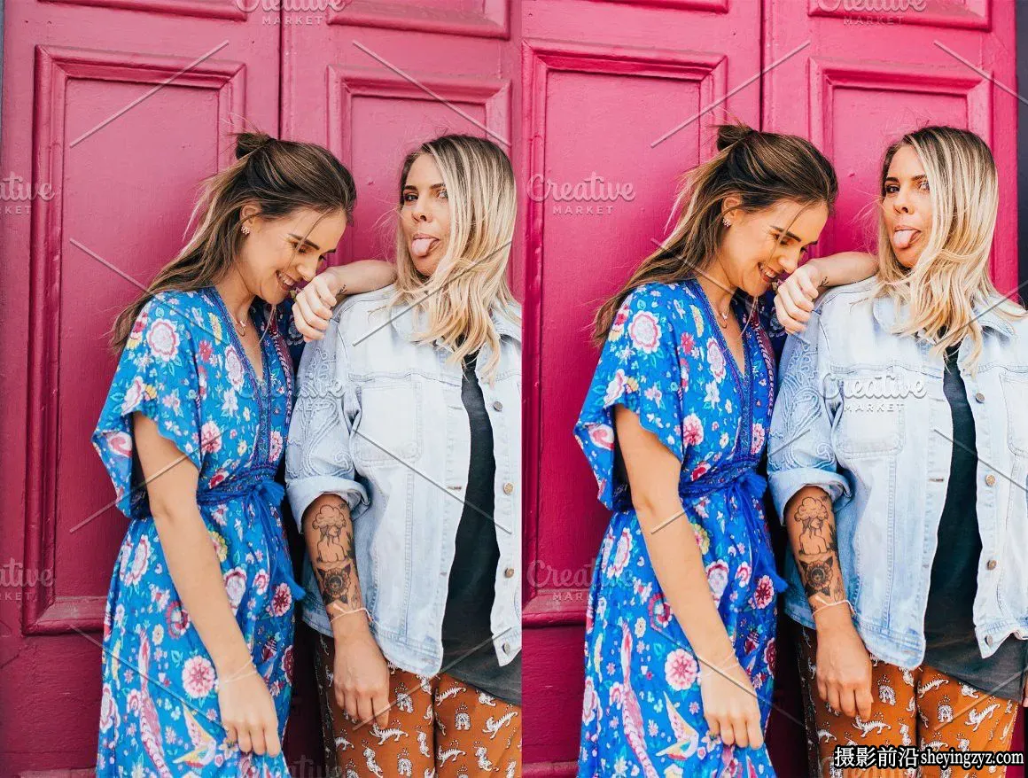 时尚街拍流行色彩人像Lightroom预设 Oh!So Colorful Lightroom Presets