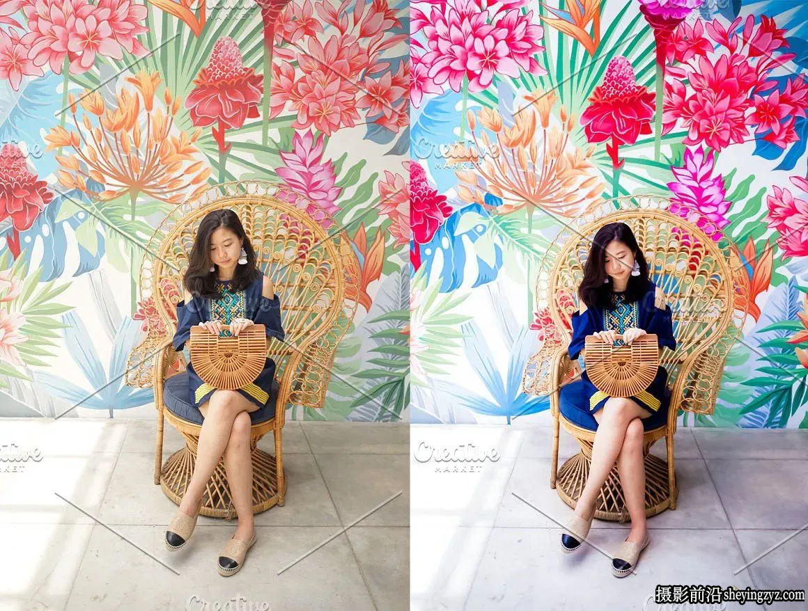 时尚街拍流行色彩人像Lightroom预设 Oh!So Colorful Lightroom Presets