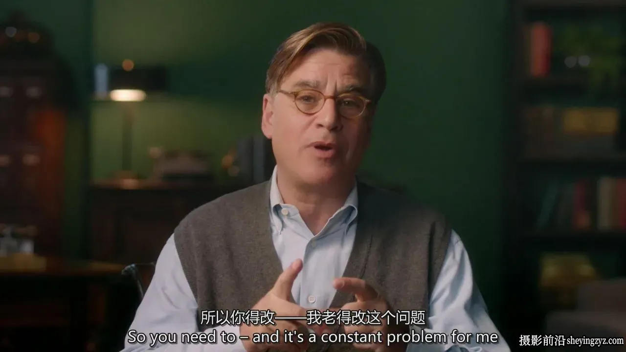 Aaron Sorkin - 电影和电视编剧与写作的艺术完整课程-独家精翻中英字幕