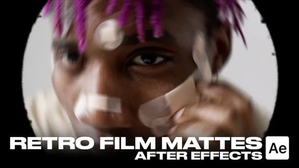 After Effects 的复古胶片遮罩叠加视频效果模板VH-62392529