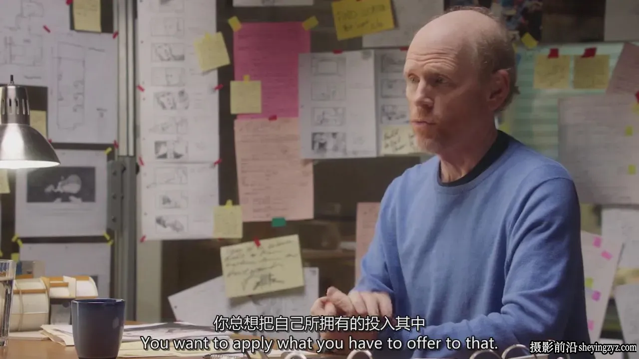 奥斯卡罗恩·霍华德(Ron Howard)导演课程完整版-独家精翻中英字幕