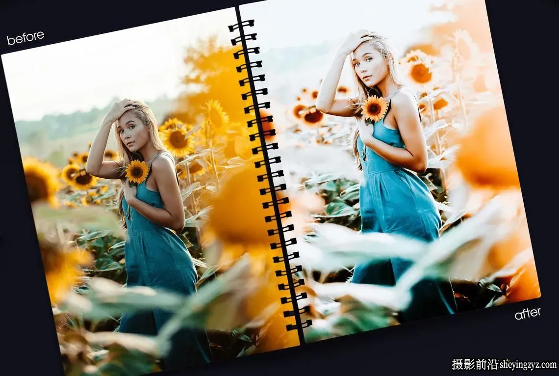 明亮通透灰白色胶片人像Lightroom预设 Vibrant White Presets
