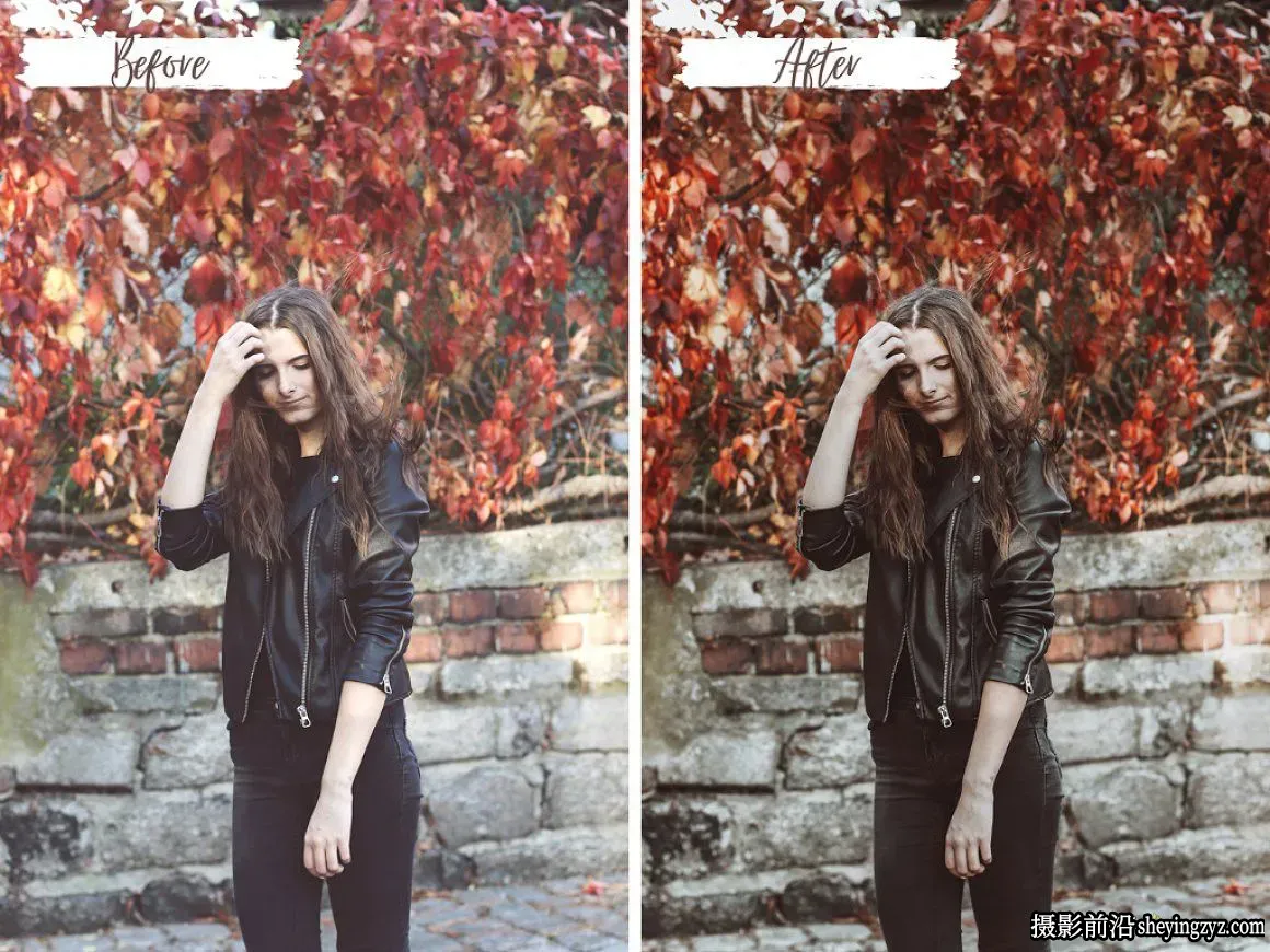 秋季色彩旅拍免费人像Lightroom预设 Falling Leaves Lightroom Presets