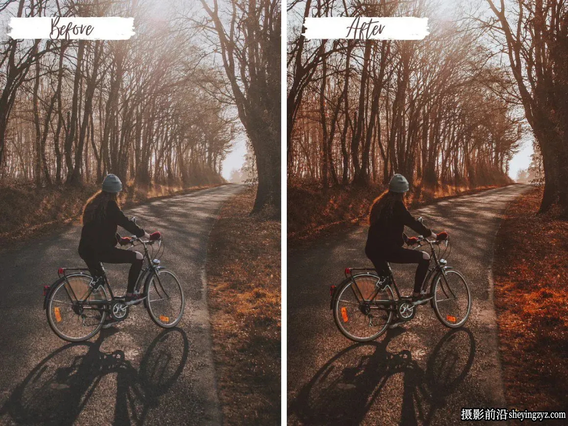 秋季色彩旅拍免费人像Lightroom预设 Falling Leaves Lightroom Presets