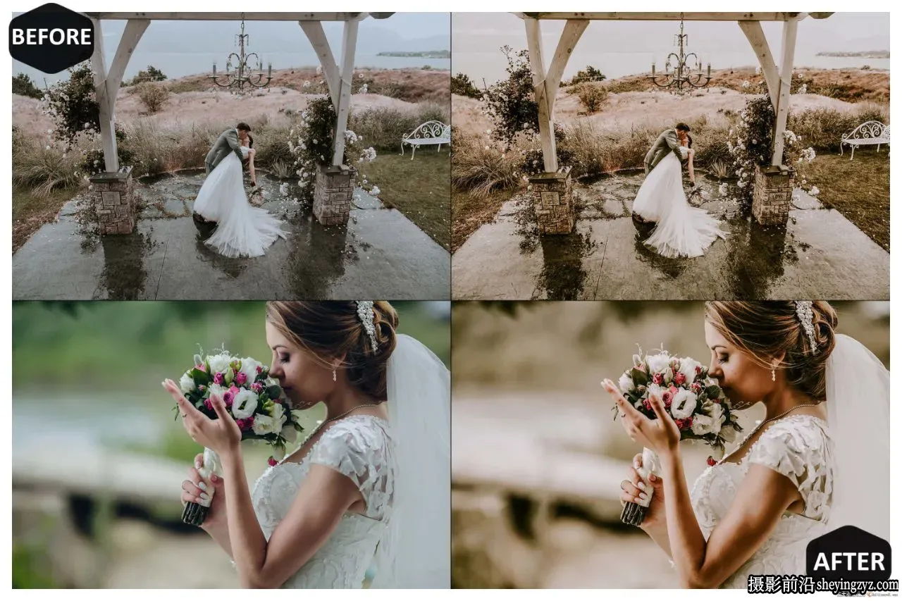 复古胶片婚礼人像Lightroom预设 Moody Wedding Lightroom Presets