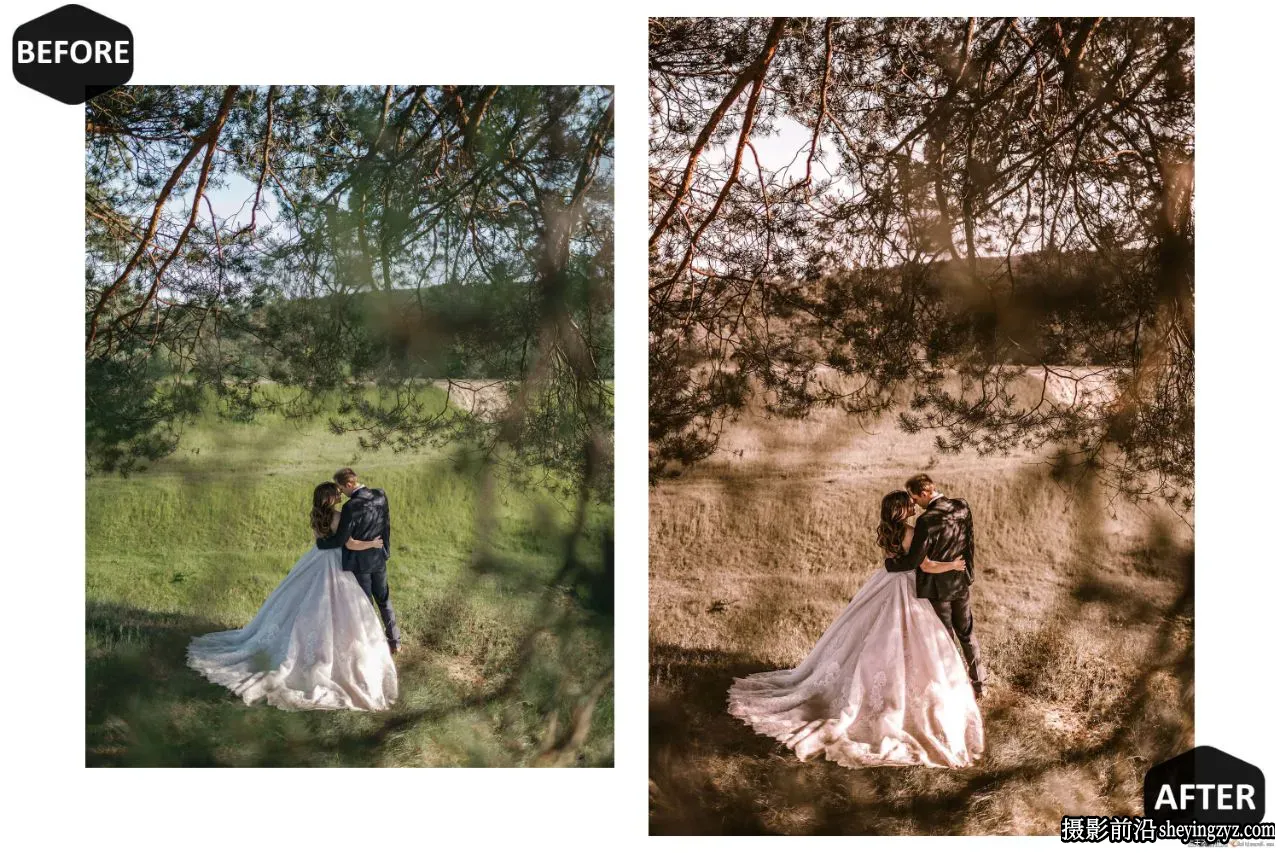 复古胶片婚礼人像Lightroom预设 Moody Wedding Lightroom Presets