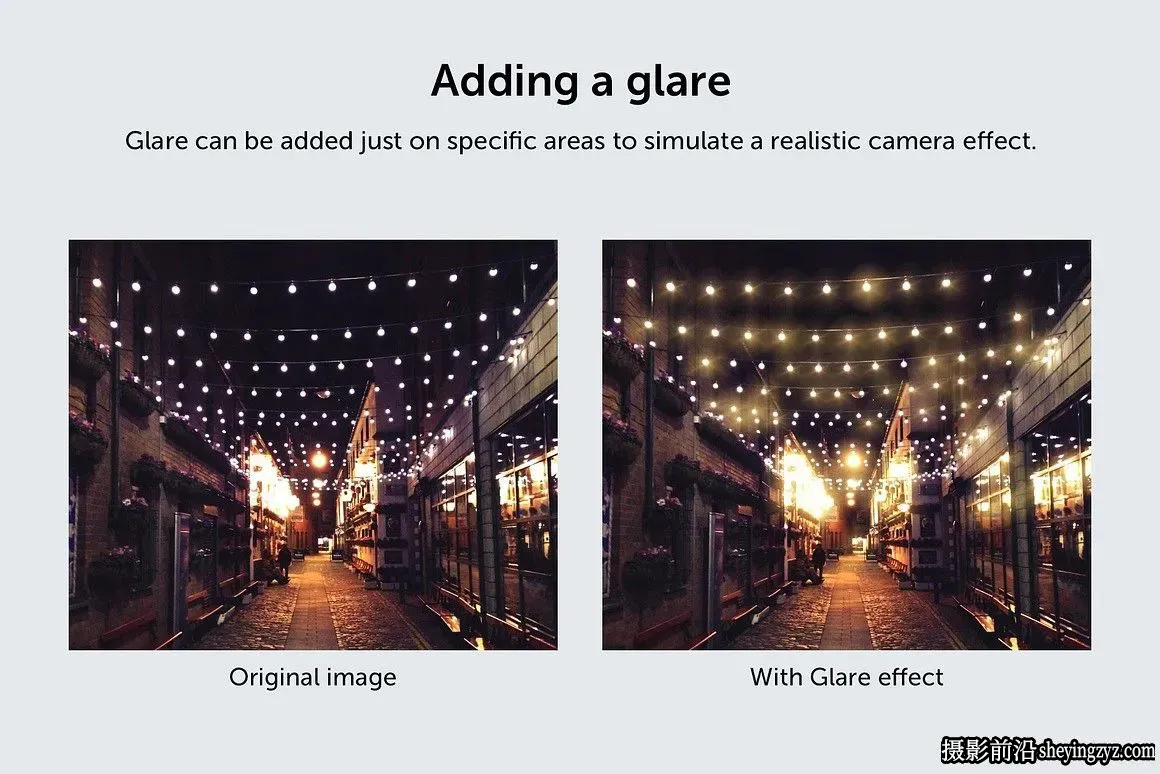 BBTools Glow &amp; Glare 2 v2.5.17汉化版-光晕辉光眩光星光效果生成插件