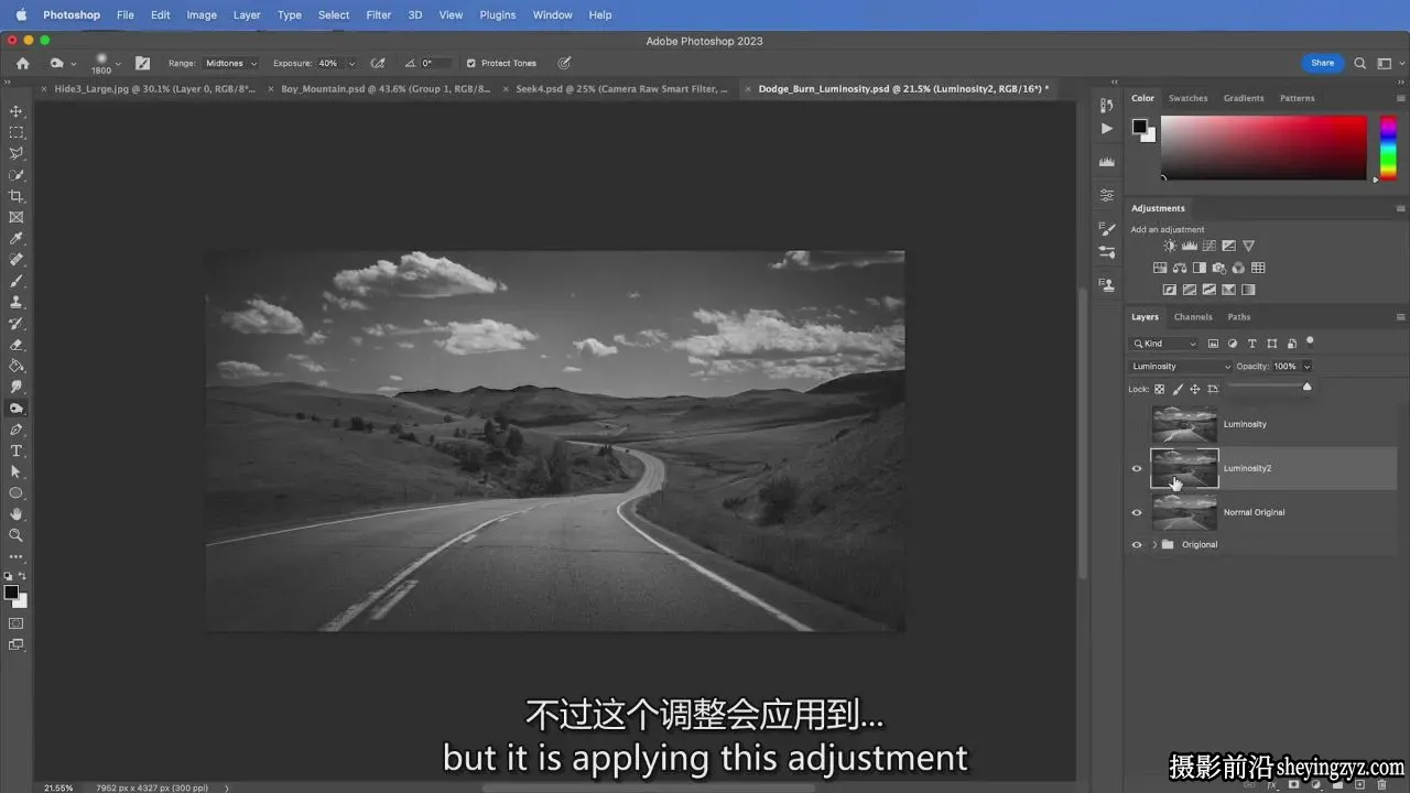 Bret Malley - 摄影后期(D&amp;B)修图加深减淡高级教程-独家精翻中英字幕