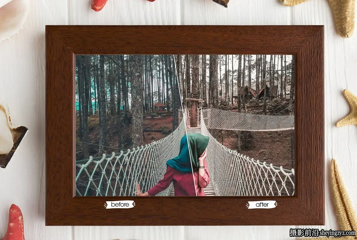 旅拍情绪电影人像Lightroom预设 Bridge of Memory Lightroom Presets
