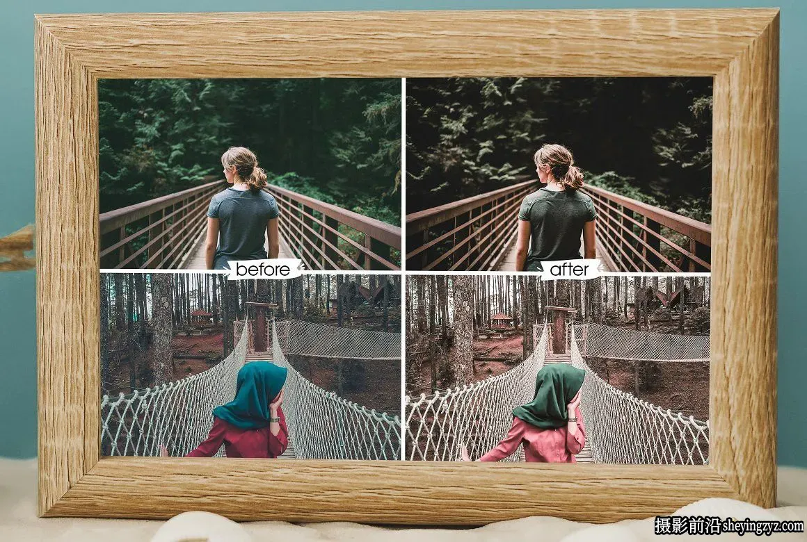 旅拍情绪电影人像Lightroom预设 Bridge of Memory Lightroom Presets