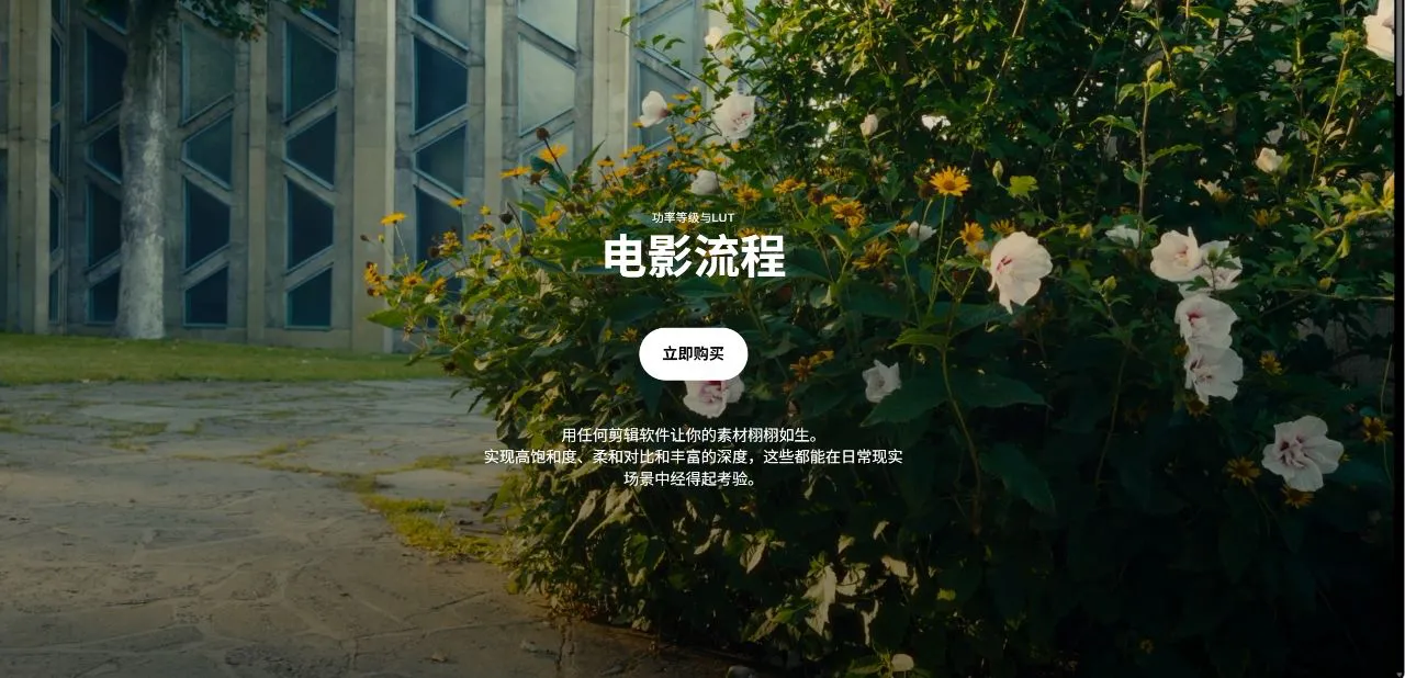 电影级达芬奇节点调色工具包 FILMFLOW PowerGrade 与 LUT调色预设