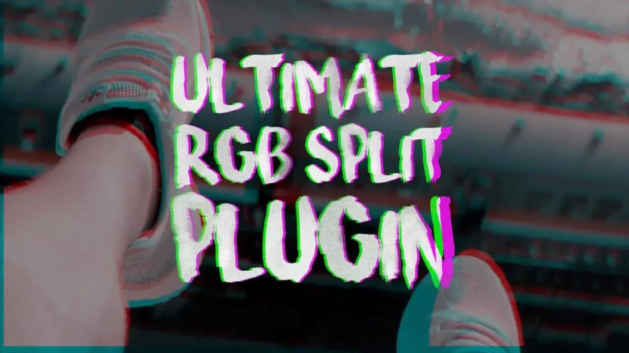 FCPX插件-终极RGB色彩分流插件+教程 Ryan Nangle - Ultimate RGB Split Plugin