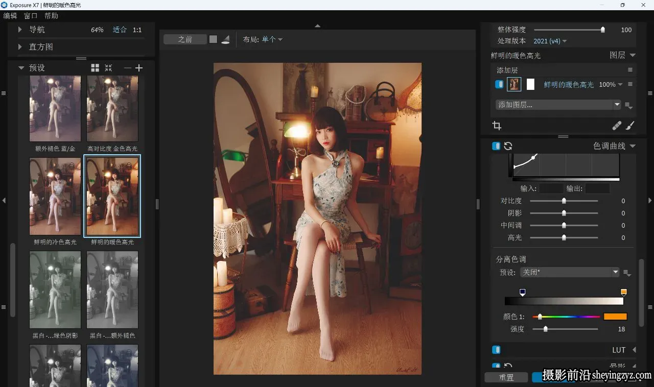 老牌RAW胶片模拟插件Alien Skin Exposure X7  v7.3.1汉化版