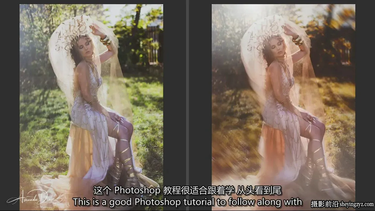 Amanda Diaz – 概念肖像摄影及后期大师班教程-独家精翻中英字幕