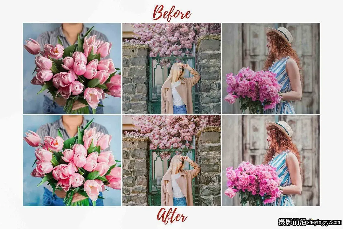 唯美春季旅拍人像Lightroom预设 SPRINGTIME Lightroom Presets