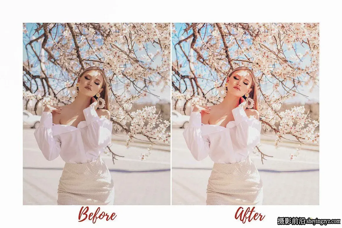 唯美春季旅拍人像Lightroom预设 SPRINGTIME Lightroom Presets