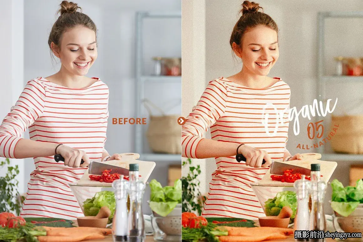 有机美食产品摄影后期Lightroom调色预设 Organic Food Presets