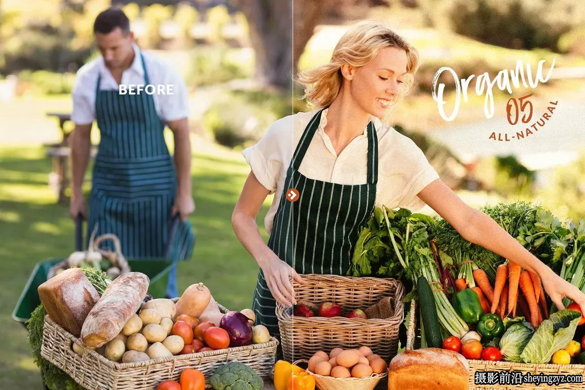 有机美食产品摄影后期Lightroom调色预设 Organic Food Presets