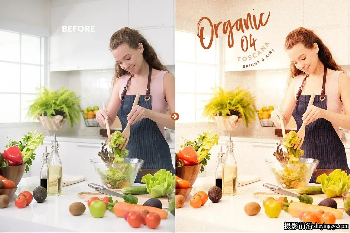 有机美食产品摄影后期Lightroom调色预设 Organic Food Presets