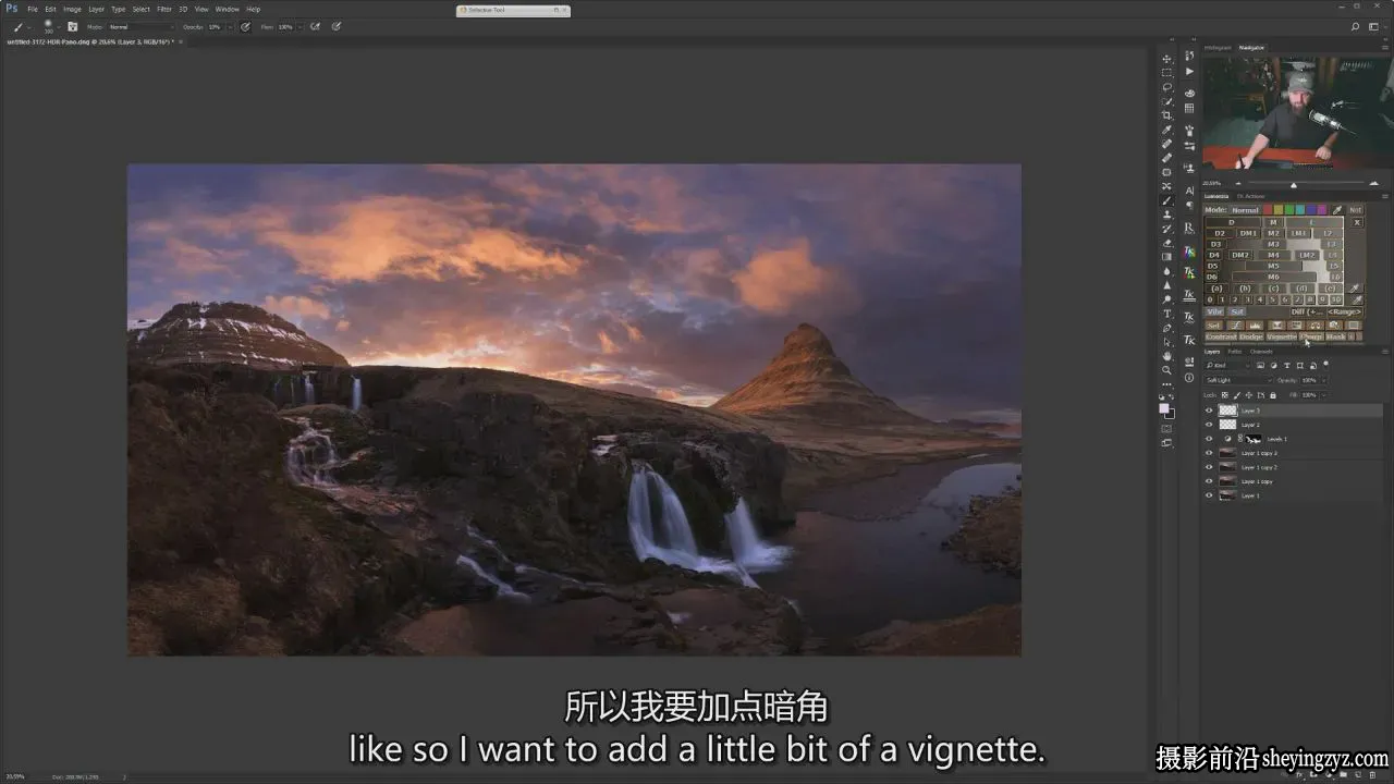 Nick Page – 高级风景摄影后期必备PS教程第一版-独家精翻中英字幕