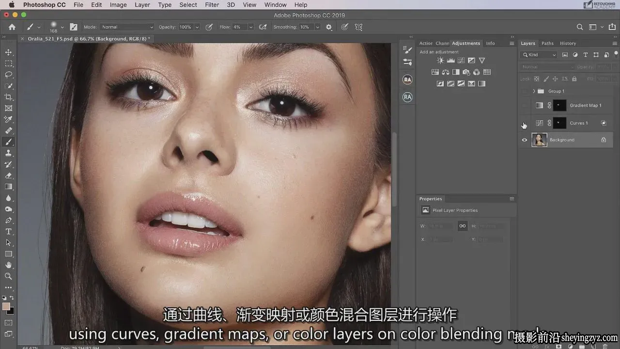 Retouching Academy-修图学院-专业美容修饰完整教程-独家精翻中英字幕
