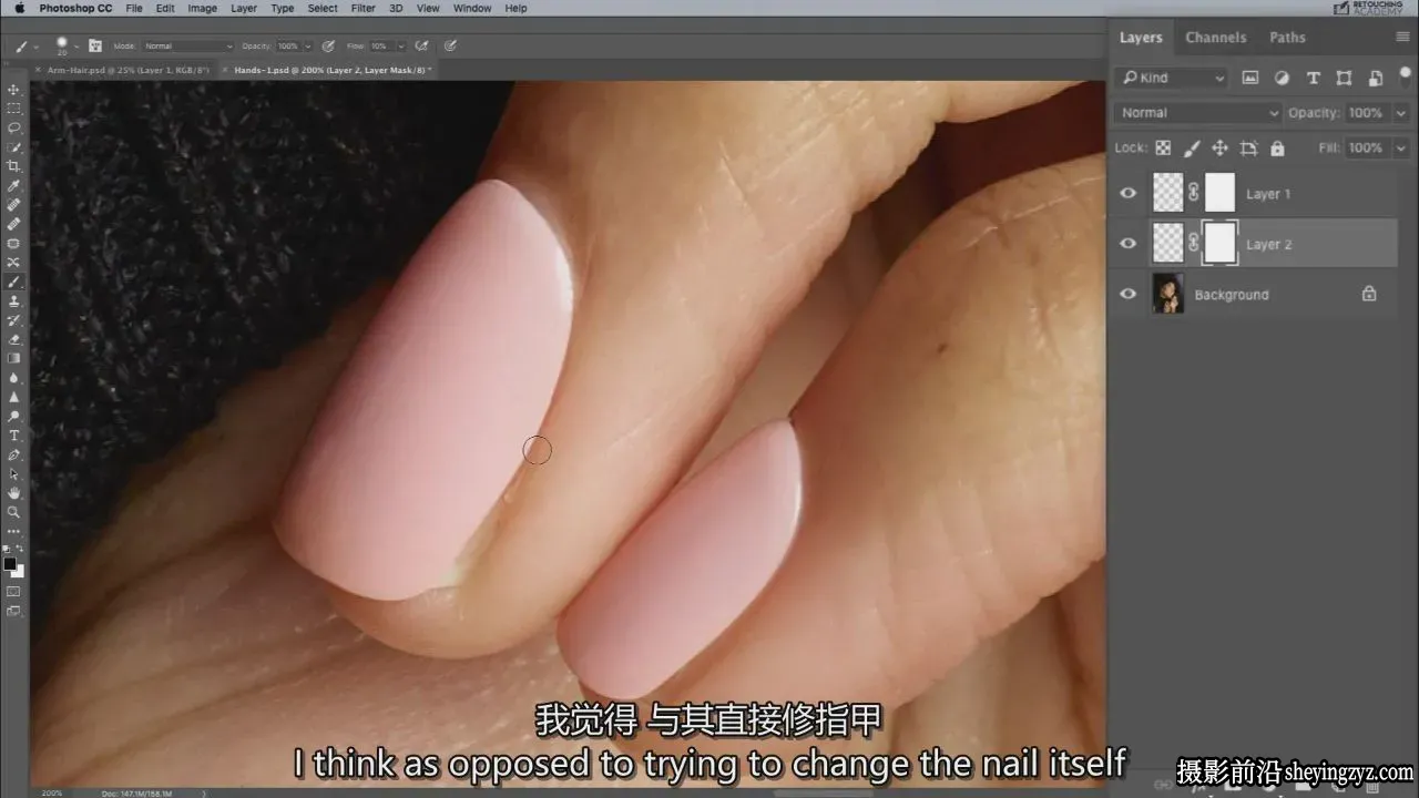 Retouching Academy-修图学院-专业质感皮肤修饰PS教程-独家精翻中英字幕