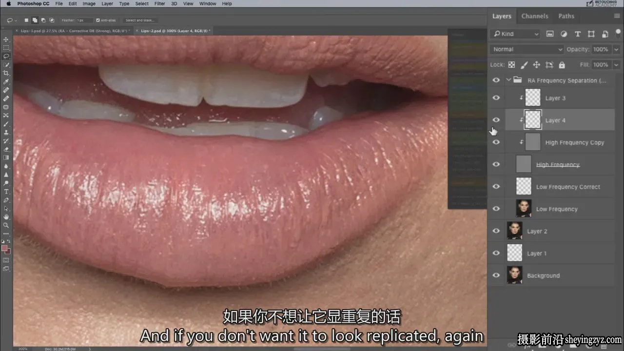 Retouching Academy-修图学院-专业质感皮肤修饰PS教程-独家精翻中英字幕