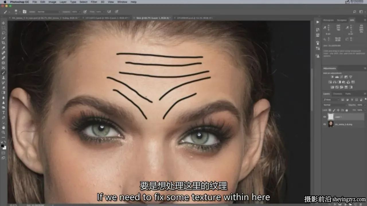 Retouching Academy-修图学院-专业质感皮肤修饰PS教程-独家精翻中英字幕