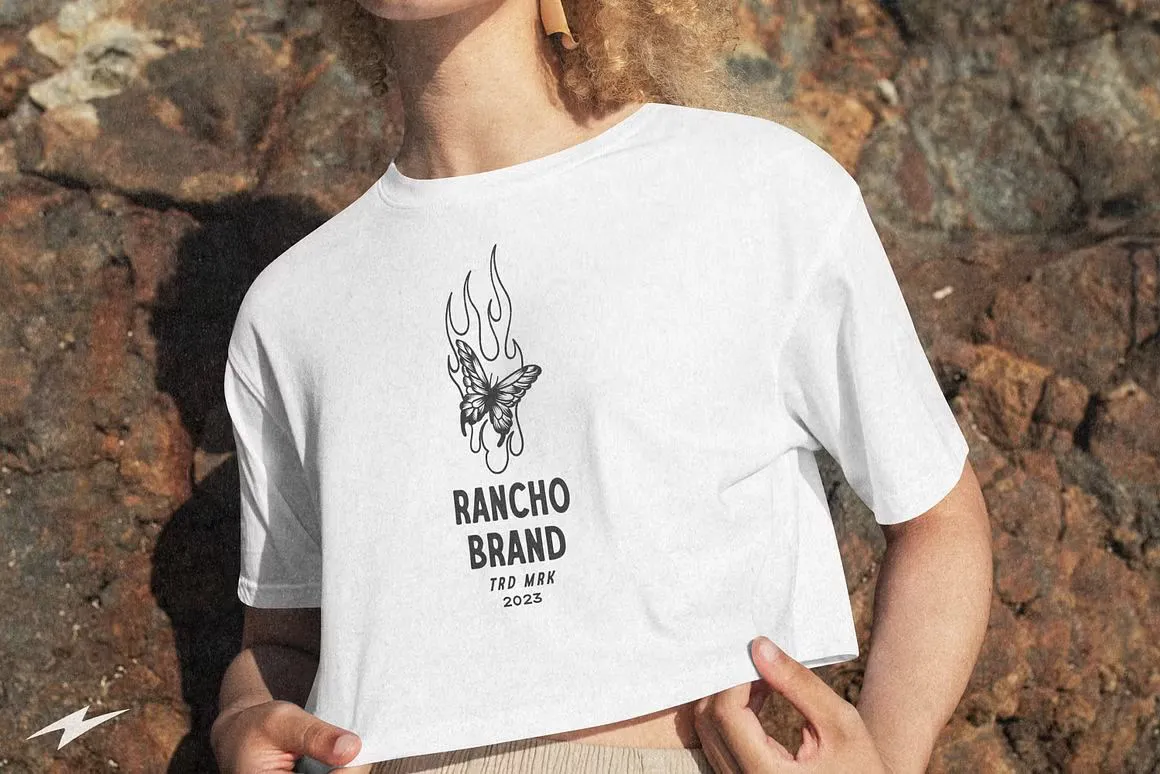 20个手工复古风格标志LOGO样机(PSD+矢量素材)