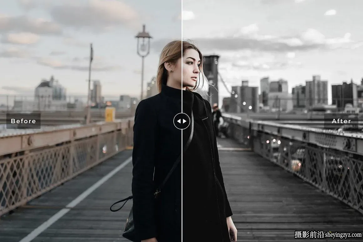 木炭中性灰色调人像Lightroom预设 Charcoal Pro Lightroom Presets