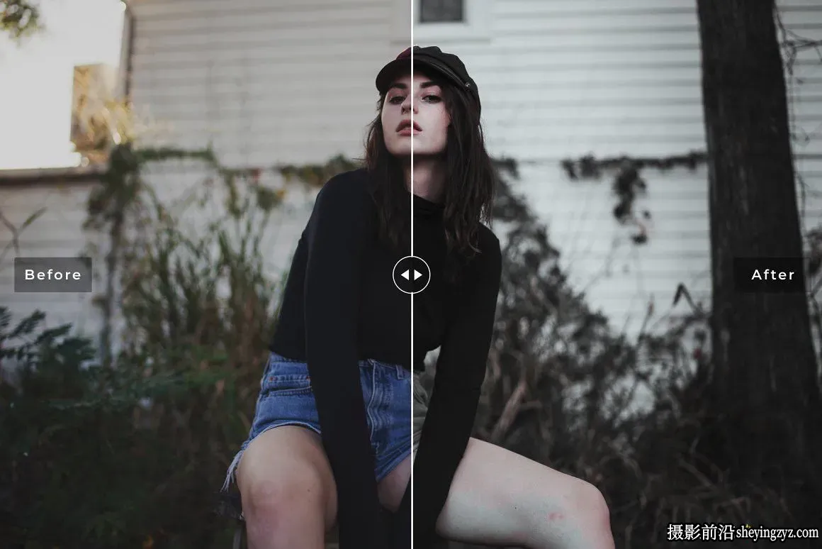 木炭中性灰色调人像Lightroom预设 Charcoal Pro Lightroom Presets