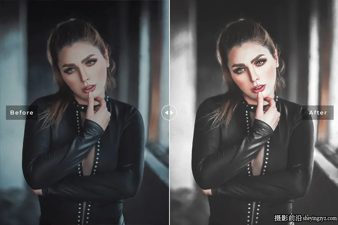 木炭中性灰色调人像Lightroom预设 Charcoal Pro Lightroom Presets