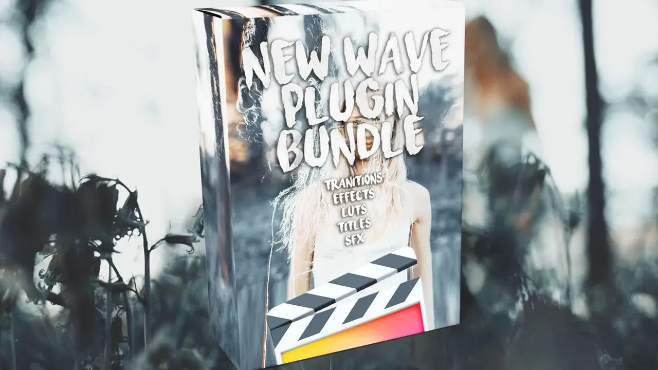 FCPX插件-标题转场LUT插件合集 Ryan Nangle - New Wave Plugin Bundle