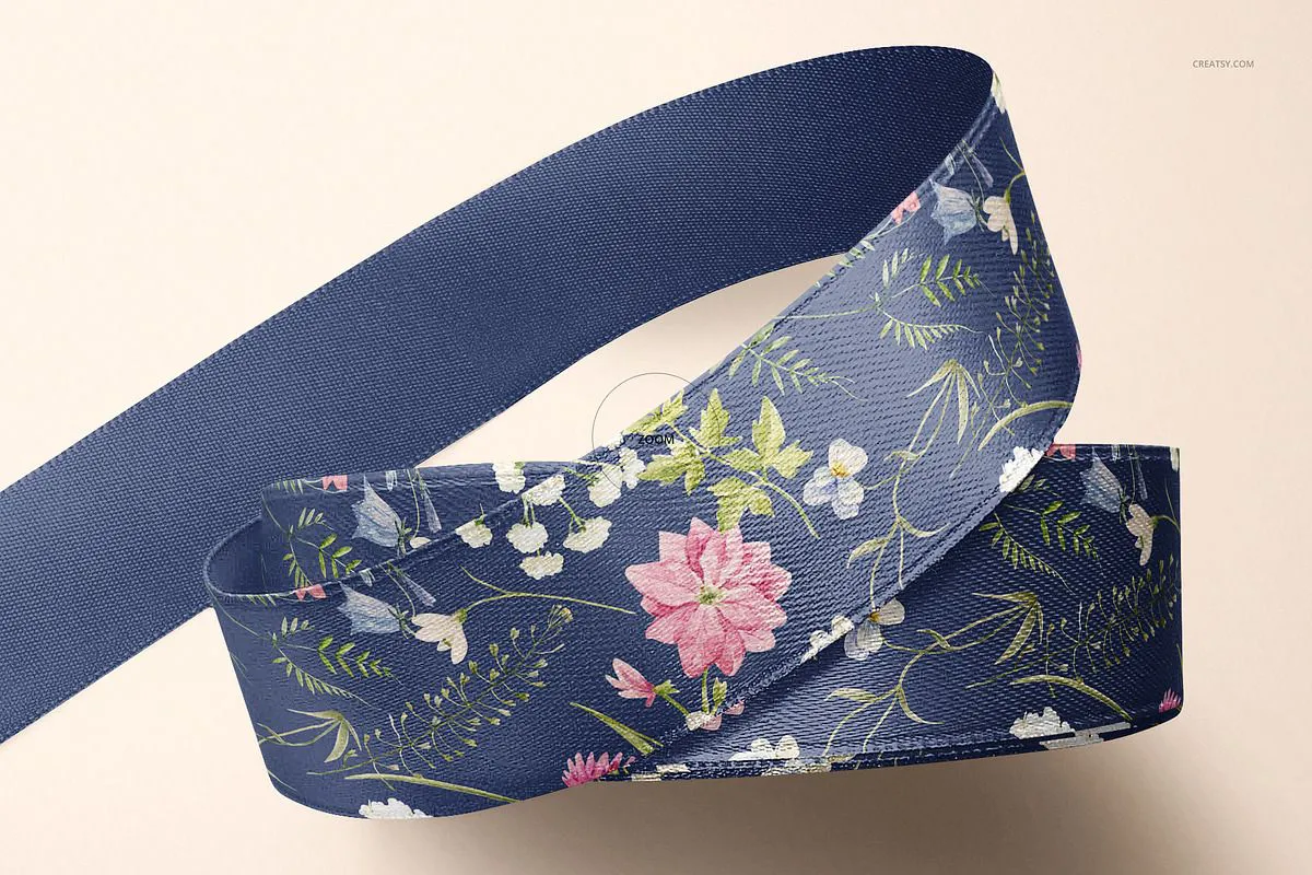 丝带扎带样机模型套装合集 Ribbon Mockup Set
