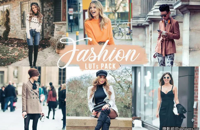 时尚旅拍视频调色LUT滤镜 Fashion LUTs  Video filters