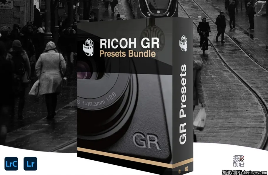 适用于旅行街头摄影LR预设及LUT调色预设 Ricoh GR Presets Bundle