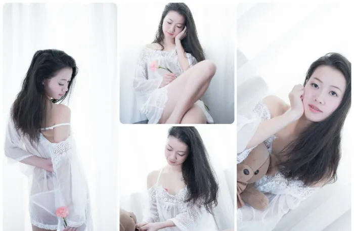 30张私房美女人像摄影RAW原图练习素材