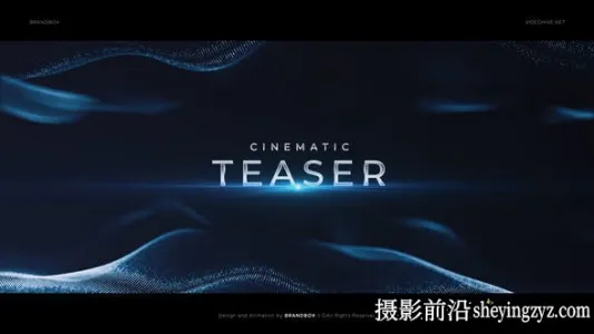 AE模板-粒子飘动背景文字标题开场模板- Inspiring Cinematic