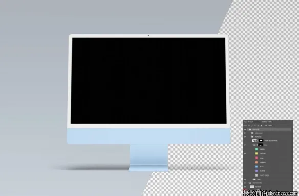 IMac24寸电脑样机,IMac展示样机