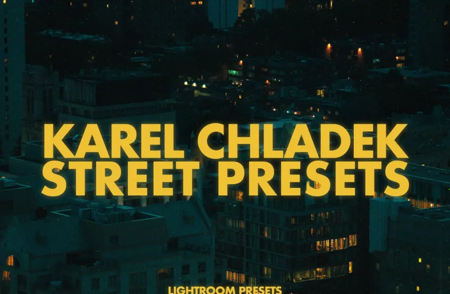 Karel Chladek-Night Presets Vol II 环境弱城市街道夜景LR预设
