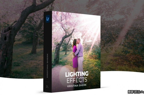 摄影师 Kristina Sherk Lightroom中为图像添加光影效果-...