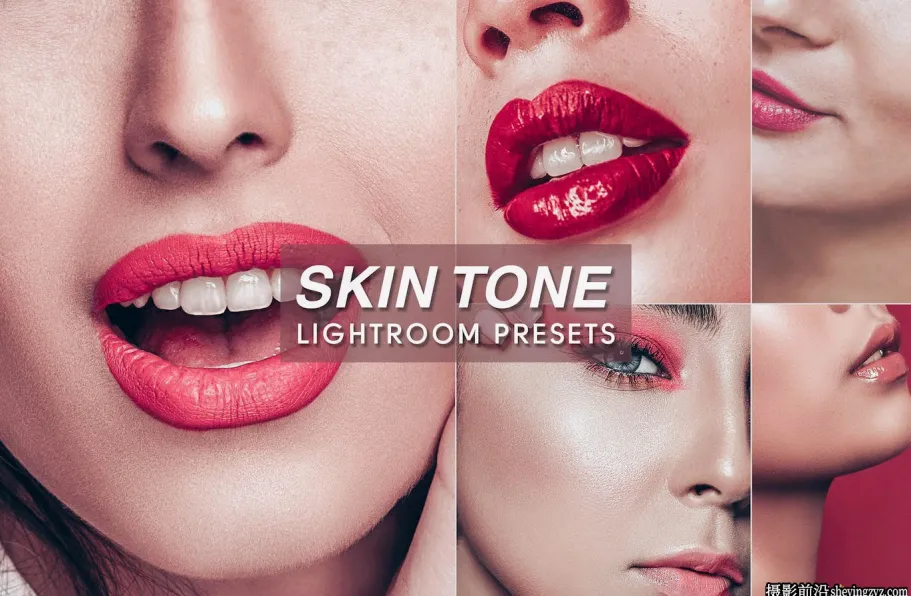 复古美容人像修饰LR预设及手机lr预设 SKIN TONE Lightroom Presets