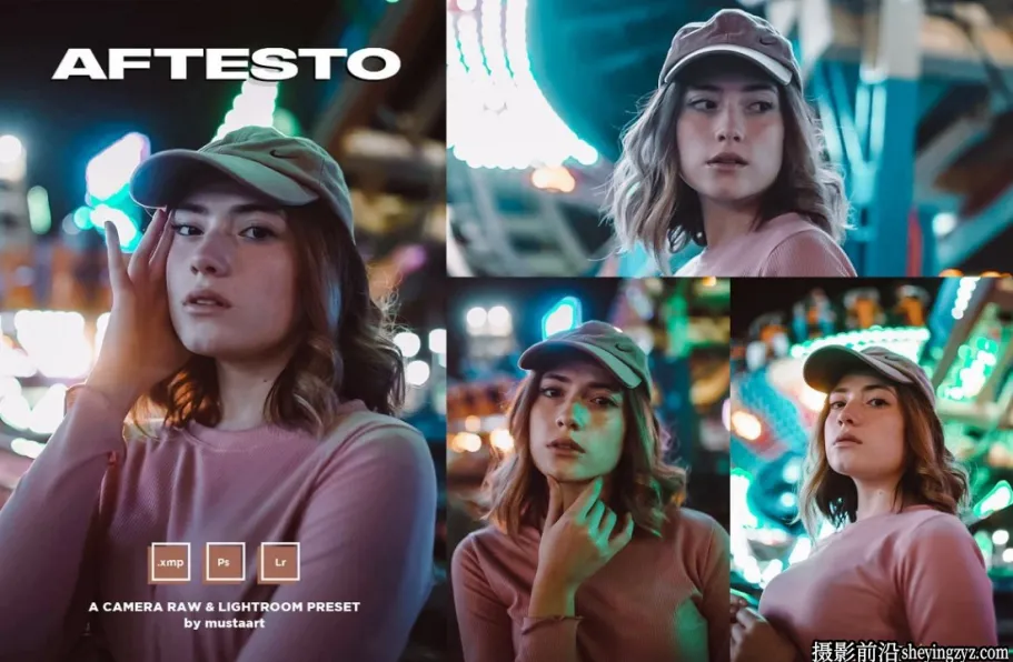 免费lr预设-夜景街拍人像调色LR预设 MustaART Aftesto Preset
