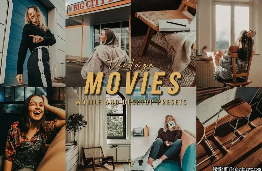 10种真实电影胶片调色Lightroom预设 Movies Lightroom Presets