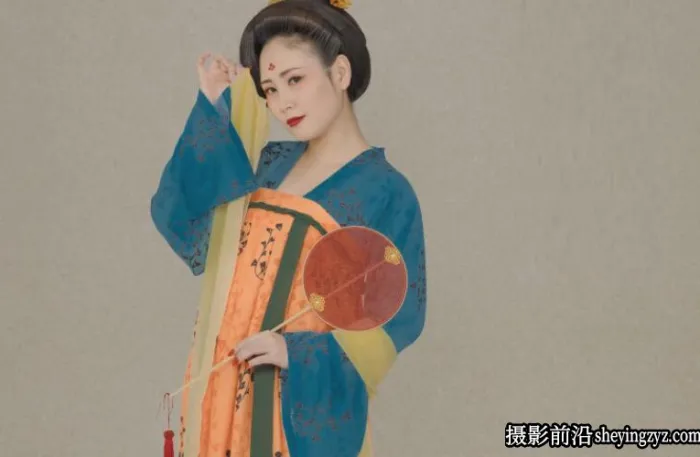 麦子古风人像工笔画PS后期修图教程完整版 附素材